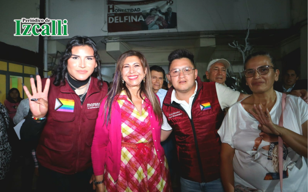 🗣👉 Juanita Carrillo se reúne con simpatizantes y políticos morenistas en Cuautitlán