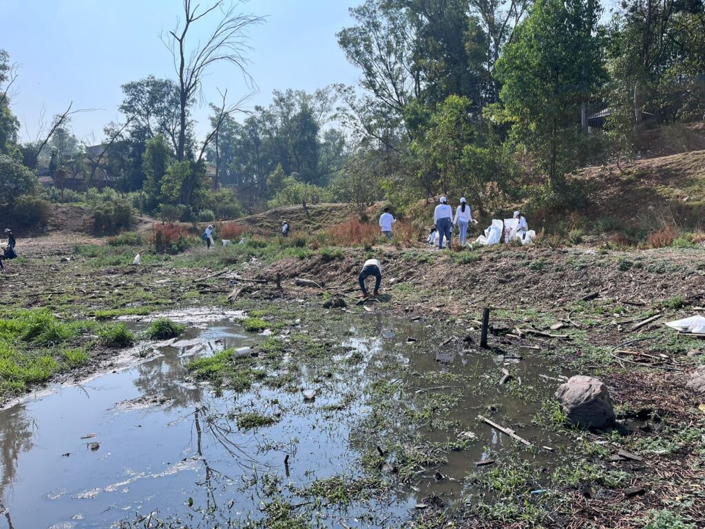 Con más de 150 asistentes se realizó la 3ra Jornada Nacional de Limpieza en Lago de Guadalupe