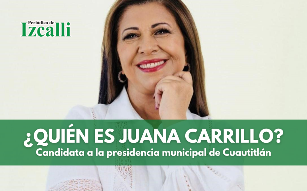 Juanita Carrillo, de delegada a candidata por la presidencia municipal de Cuautitlán