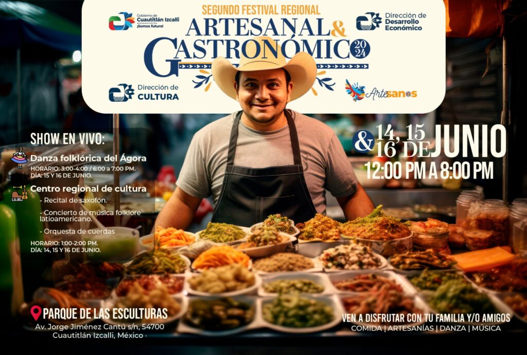 Festival Regional Artesanal y Gastronómico regresa a Izcalli