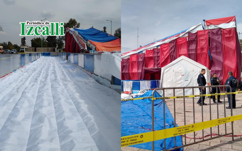 Gobierno de Izcalli notificado por el caso de la pista de hielo de 2019