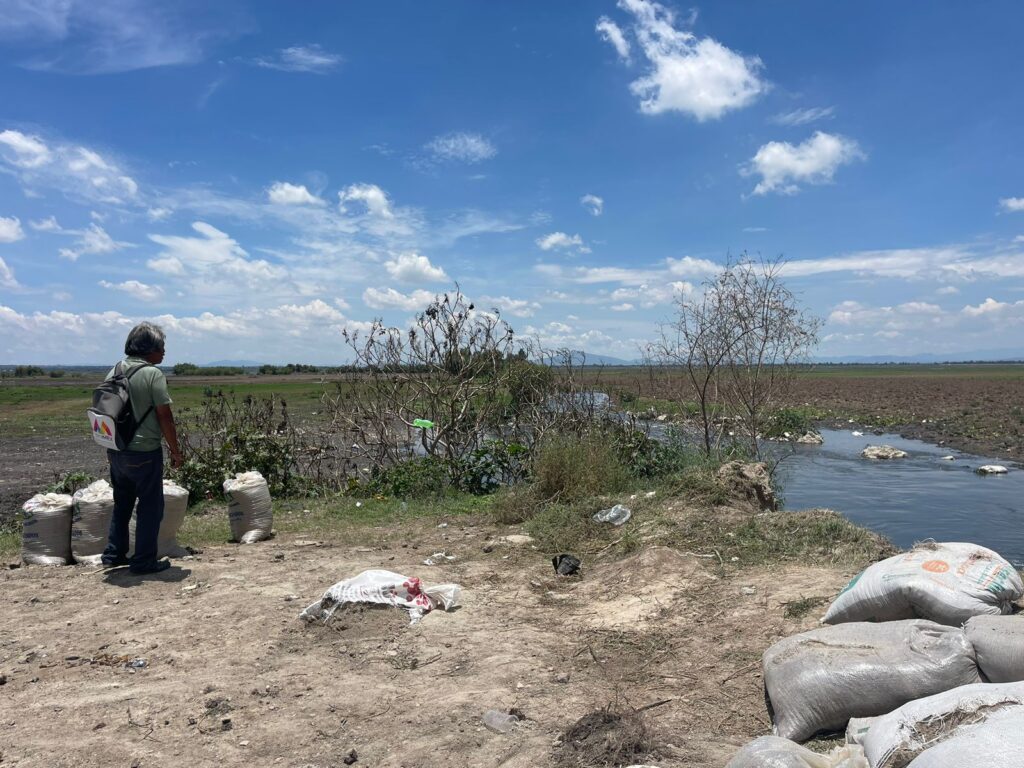 Agua que llegó a Laguna de Zumpango preocupa a habitantes