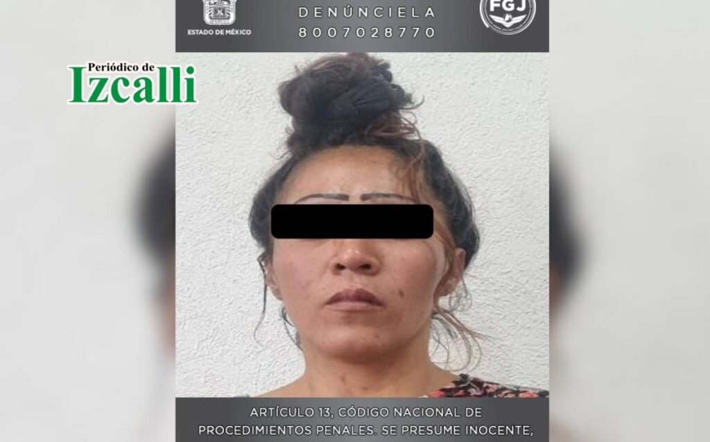 Detienen a “La Chola”, presunta extorsionadora de Ecatepec