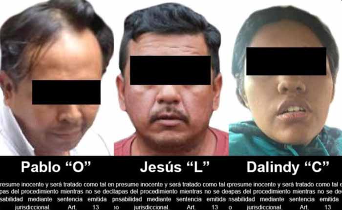 Desmantela FGR banda dedicada al robo de menores; operaban en Chiapas, Morelos y Puebla