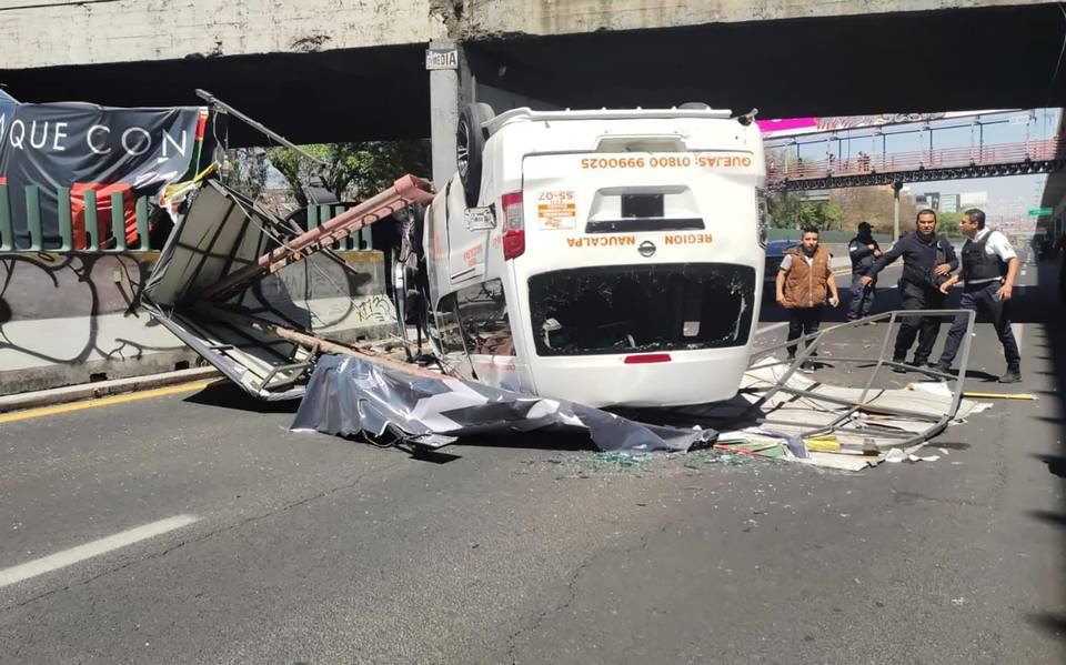 Por constantes accidentes de transporte público, aseguradoras desisten en Edomex