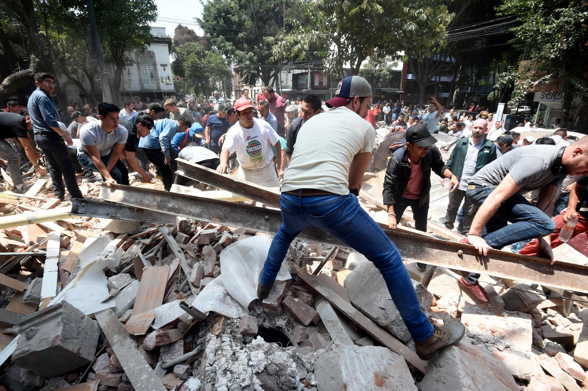 GALERÍA | 19 de septiembre 2017: Así fue el sismo que sacudió a la CDMX