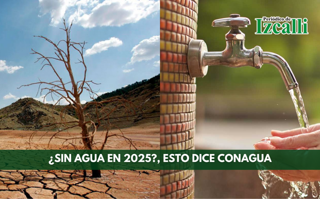 ¿Sin agua en 2025?, esto dice CONAGUA