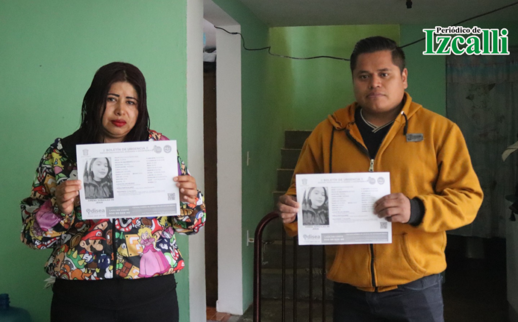 Padres de Ximena piden apoyo a las autoridades tras su desaparición; van cinco días sin saber su paradero