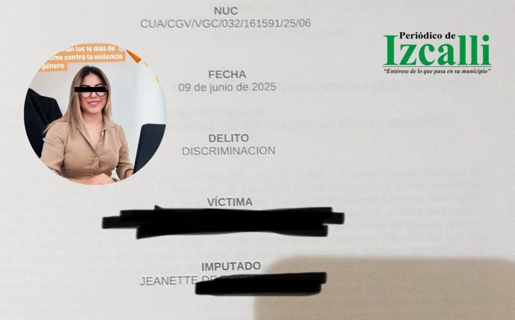 Directora del gobierno de Cuautitlán Izcalli enfrenta demanda por discriminación