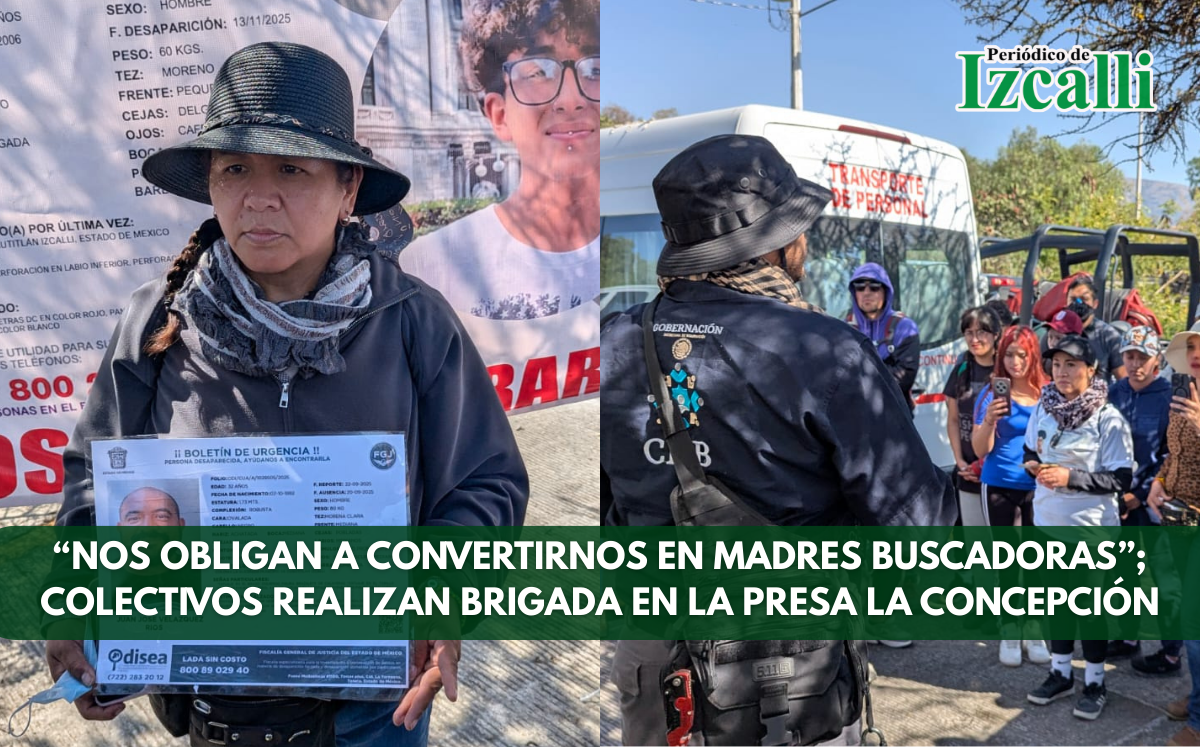 “Nos obligan a convertirnos en madres buscadoras”; colectivos realizan brigada en la Presa La Concepción
